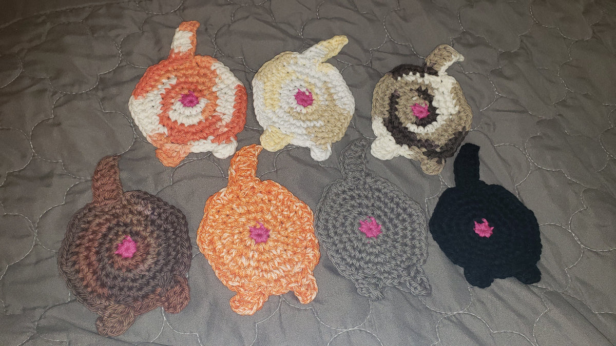 Cat Butt Coasters