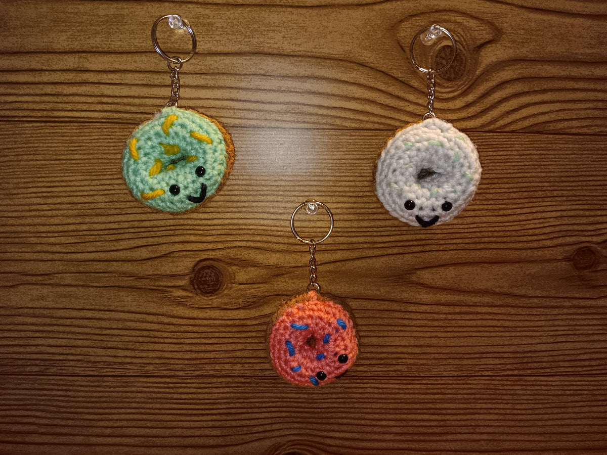 Donut Keychain