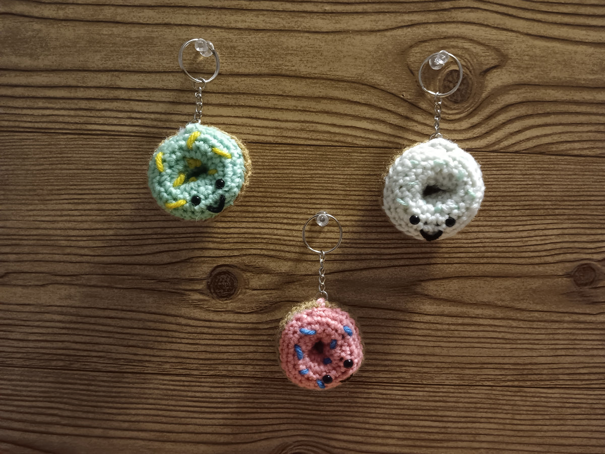 Donut Keychain
